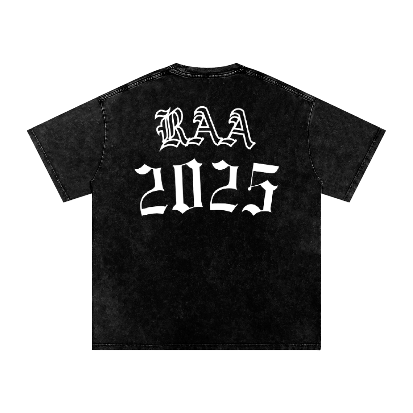 RAA Snow Washed Oversized Cotton T-Shirt