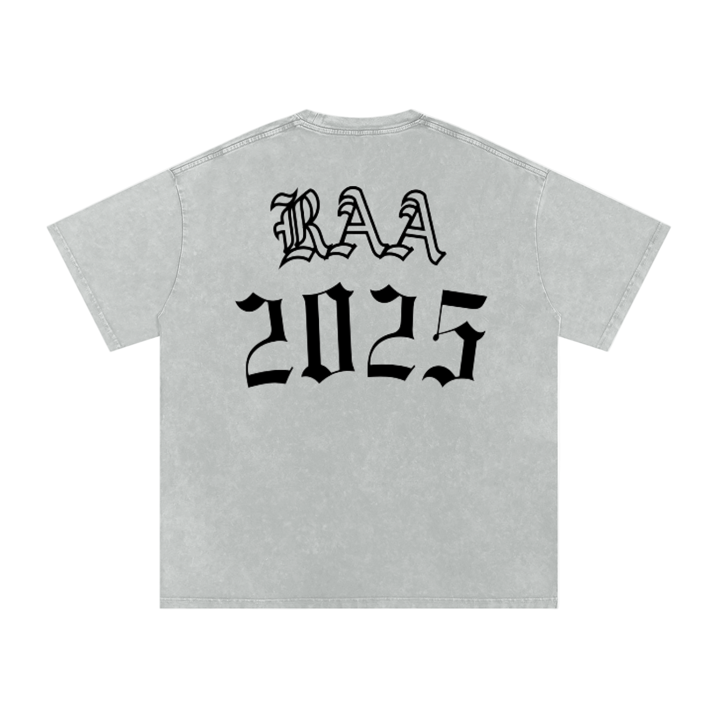 RAA Snow Washed Oversized Cotton T-Shirt